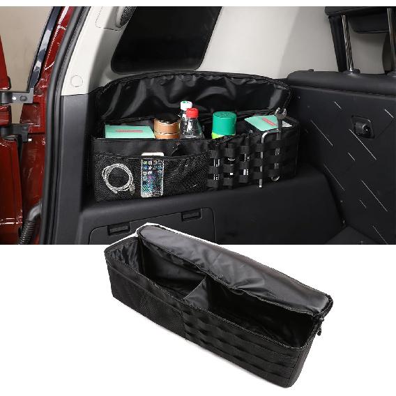 Car Trunk Organizer Compatible with Toyota FJ Cruiser 2007-, Rear Storage Organizer Multi-Compartment Oxford Cloth Car Storage Bag Space Saving,