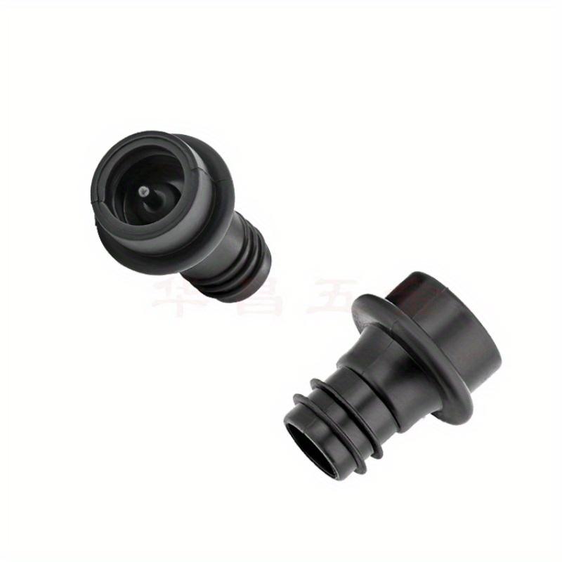 Stainless Steel Red Wine Vacuum Pump, Black Plastic Pump, Silicone Plug, Vacuum Red Wine Plug Abridor De Vinho