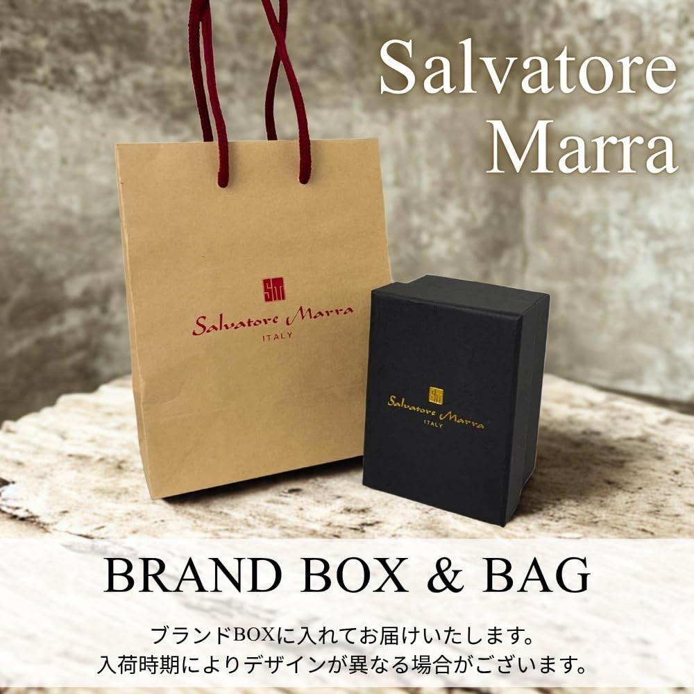 Salvatore Marra Sun and Moon Slim Quartz Watch with Shopper Leather Strap Black X Men's Bag, (No. 3 Silver)