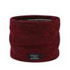 Winter Men's Knitted Scarf Outdoor Cold-proof Cycling Velvet Scarf Women's New Neck Cover Fashionable and Versatile