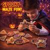 10Pcs Halloween Mini Maze Toys Educational Handheld Brain Puzzles Party Favor Halloween Party Favor For Kid Goodies Bag Exchange