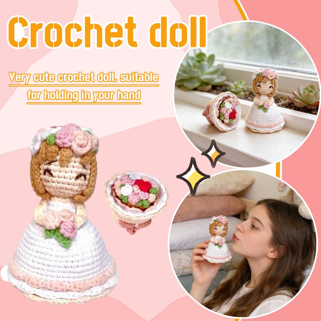 Cães Pugs Crochetados Apresentam Ativamente Bonecas de Lã como Presentes