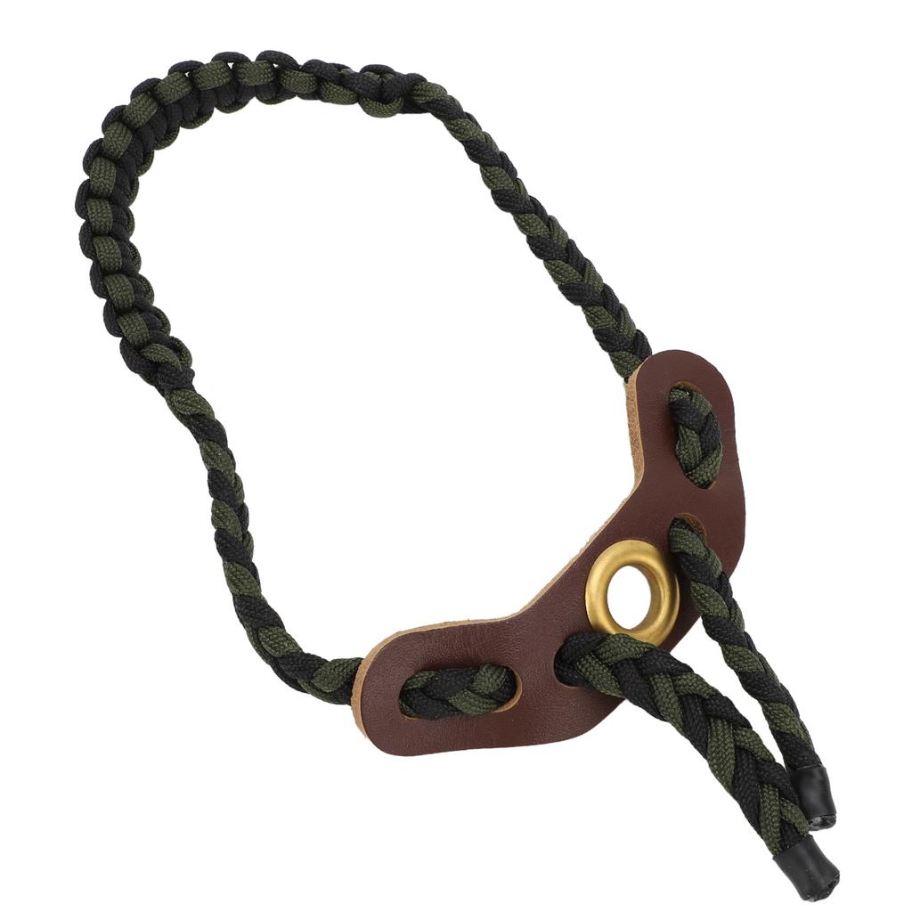 Bow Wrist Sling Universal Adjustable Protective Portable Woven Archery Wrist Strap for Competition