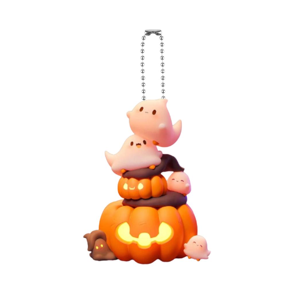 2D Akrylový Halloweenský Kreativní Přívěsek na Auto s Dýní, Klíčenka, Závěs na Batoh