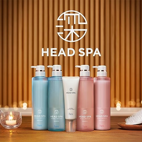 h&s Deep Experience Head Spa [Bulk Purchase] Relax x Urutsuya Shampoo/Treatment Pump Set 435g+435g H&S