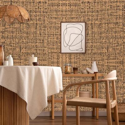 45cm Pvc Wood Grain Self-Adhesive Wallpaper Desk Cabinet Living Room Background Wall Waterproof Sticker Diy Wall Stickers Decor