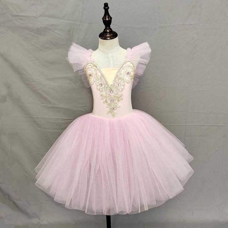Costume da Balletto per Bambini: Gonna Performance Cigno Piccolo per Lezione di Danza - Edizione 1 Giugno