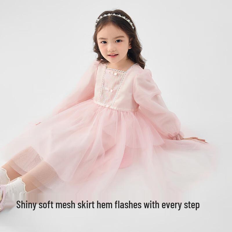 Balabala Mesh-Prinzessinnenkleid für Mädchen
