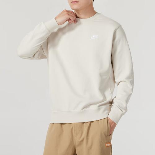 Nike Breathable Fashion Casual Small Logo Long Sleeve Sweatshirt BV2667-104