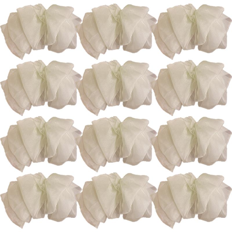 Fairy Chiffon Bow Hairpin French Oversized Sweet Wind Spring Clip Hairpin Top Clip Eye-catching Hair Accessories