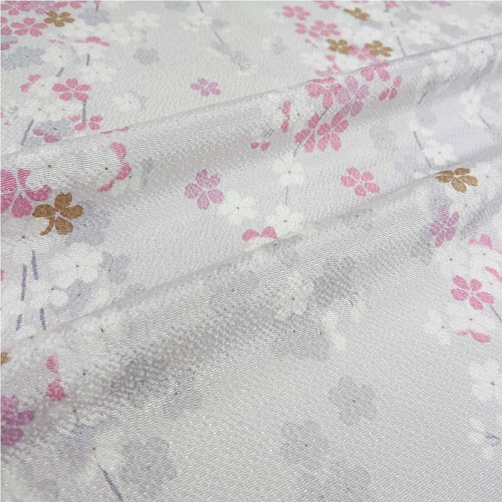 Chiyo Sakura Furoshiki 68cm Wide Rayon Furoshiki Made in Japan Uno's (Cherry Blossom) (Wisteria)