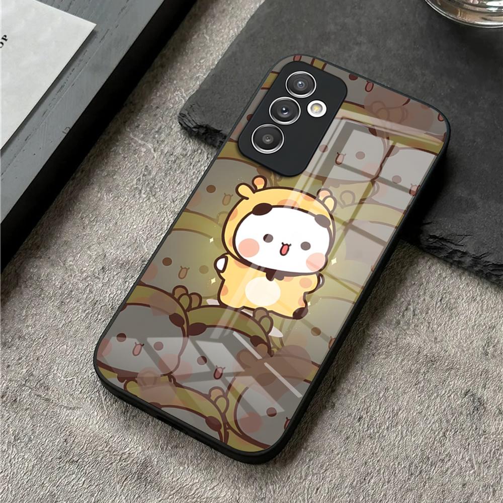 Cute BuBu DuDu Phone Case For S24 Ultra Samsung S23 S22 S20 Fe S21 Plus Galaxy A54 A34 A24 A53 Glass Cover