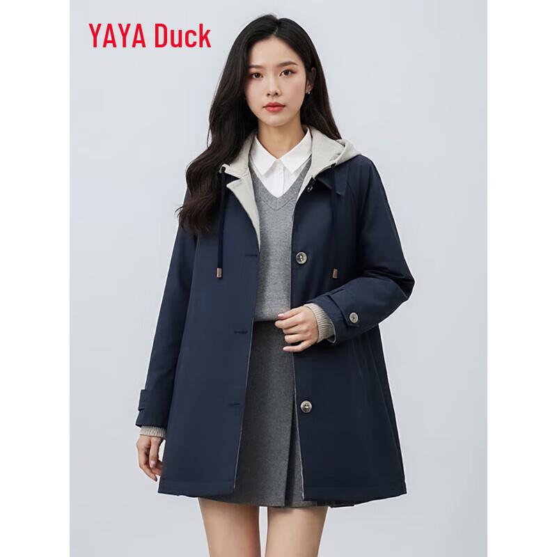 Yaya Women's Hooded Down Jacket Windbreaker