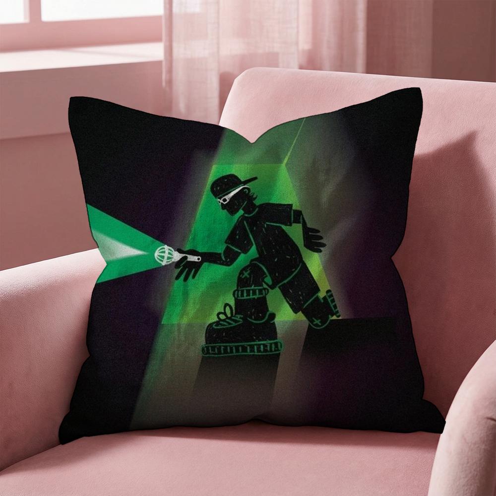 Singer F-Feid Luna Cushion Cover Multi-Scene Pillow Cover for Home & Car - Reversible, Soft & Durable for Daily Use