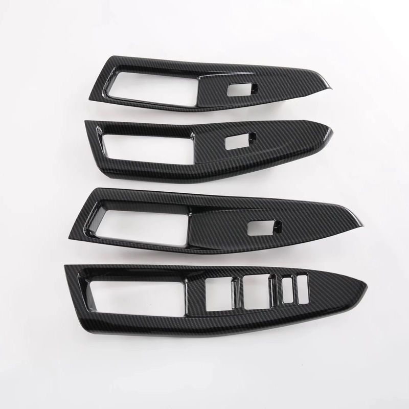 For Changan CS55 Plus 2024 Inner Door Handle Bowl Cover Armrest Window Buttons Glass Lift Switch Frame Sticker Trims