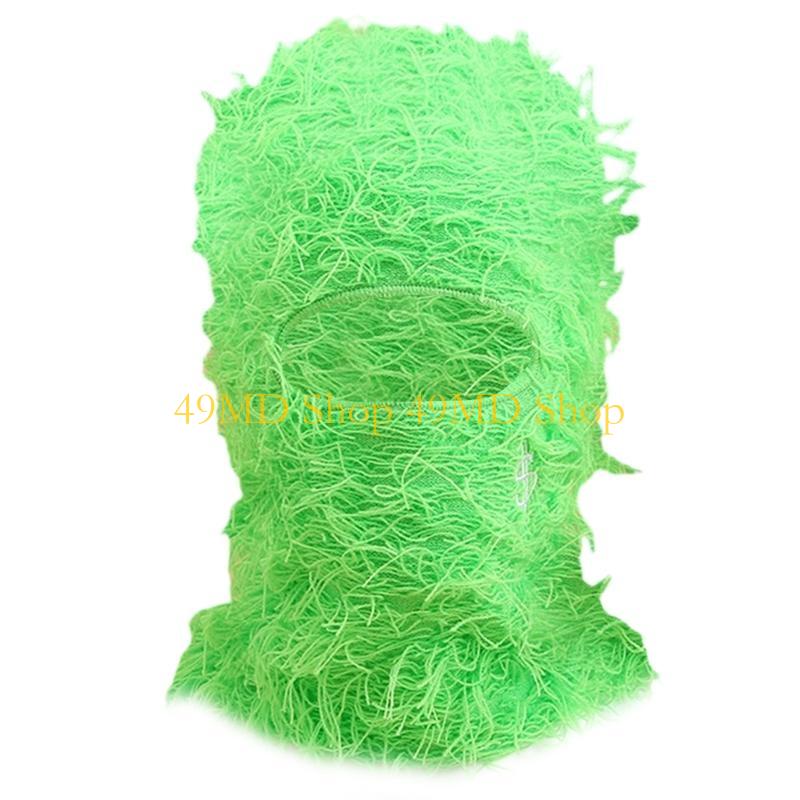 49MD Winter Knit Hat Keep Warm Hat Cold Weather Windproof Hat for Autumn зелёный