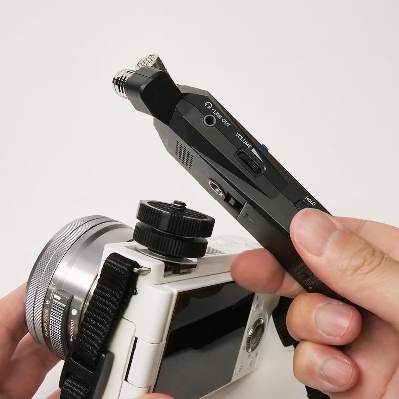 ZOOM HS-1 Hot Shoe Mount 1/4 Adapter Digital Camera Mount Part for Video and Vlog Shooting