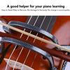 Violin Bow Correction Tool, Violin Bow Bowing Practice Guide, Fiddle Bow Collimator with Double Cover Design, Plastic Material, Fits 4/4-1/2 Violins