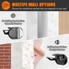 1/4Pcs Space Saving Adhesive Hat Hooks for Wall Plastic Wall Mounted Removable Hat Rack Baseball Caps Organizer No Drilling