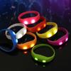 Set of 8 Flashing LED Bracelets Wristbands for Christmas Birthday Lighted LED Bracelets for Sport Outdoor Running