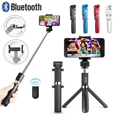 Drahtlose Bluetooth Selfie Stick Auslöser Fernbedienung Ausziehbare Stativ Telefonhalter