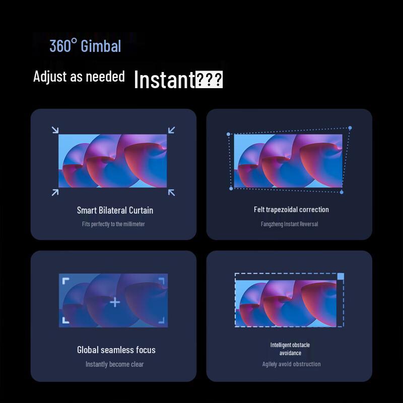 Vidda Big Eye M2 Pro 4K Tri-Color Laser Projector (CN version)