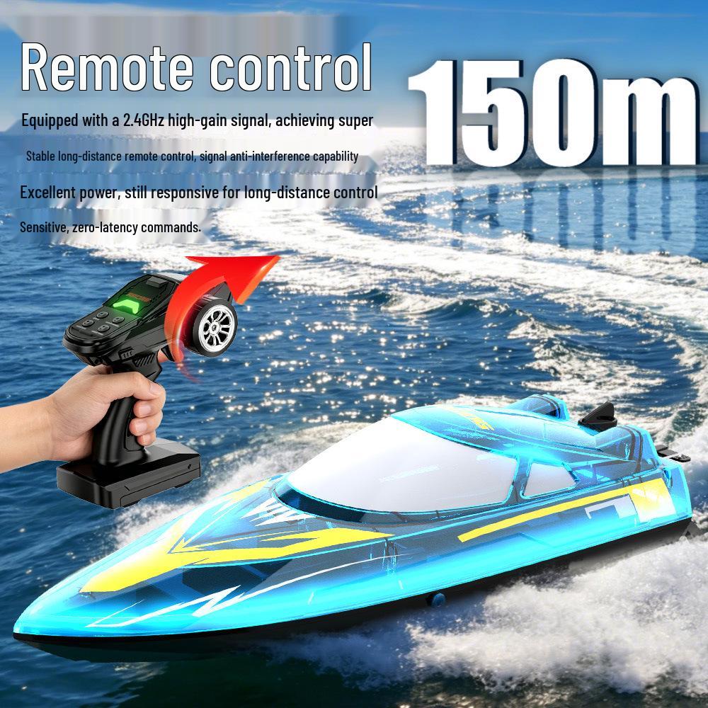 Smart Children's Remote Control Electric Speedboat - Outdoor Educational Toy