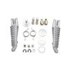 For Kawasaki ZX4R ZX4RR ZX-4R ZX-4RR ZX 4R 4RR  Motorcycle Accessories Front Footrest Foot pegs Brackets Foot Pedals