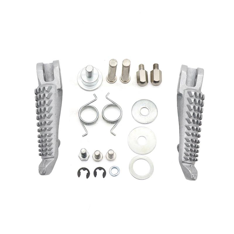 For Kawasaki ZX4R ZX4RR ZX-4R ZX-4RR ZX 4R 4RR Motorcycle Accessories Front Footrest Foot pegs Brackets Foot Pedals