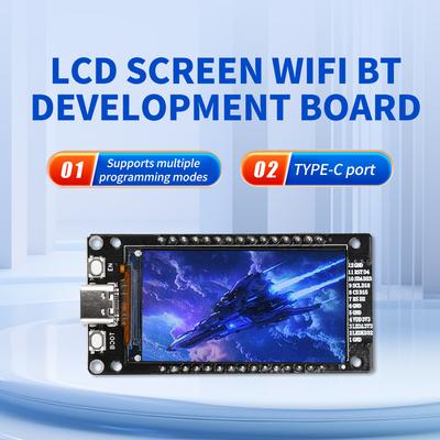 ESP32 Bluetooth-Modul WiFi + BT + BLE MCU-Entwicklungsboard 1,4/1,9-Zoll-LCD-Bildschirm Typ-C-Schnittstelle Elektronisches Funkmodul