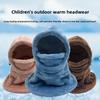 Keep Warm Neck Mask Hat Thickened Plush Cycling cap Fashion Warm Hat  Winter