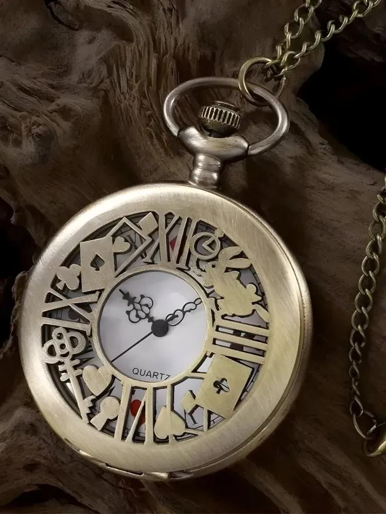 

Кварцовий кишеньковий годинник One Size