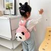 Winter Panda Doll Backpack Cute Wear-resistant Small Backpack Boys and Girls Light Backpack Kindergarten Bag