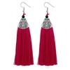 LOVBEAFAS Ethnic Fringe Tassel Long Earring Beads Statement Brinco Dangle Drop Earrings For Women Fashion Jewelry Bijoux Femme