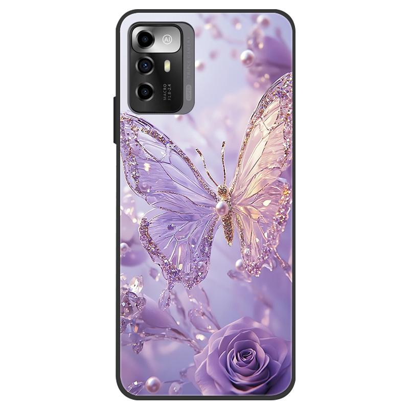 Etui na ZTE Blade A72 5G Marmurkowe Silikonowe Miękkie Odporne na Wstrząsy TPU Tylna Pokrywa dla ZTE A72 5G A 72 Etui 7540N Funda Shockproof Coque