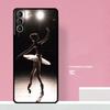 Ballerina Girl Dancing Phone Case For Samsung Galaxy S25 S24 S20 S21 S22 S23 Ultra S9 S10 Plus S25 FE Cover Coque