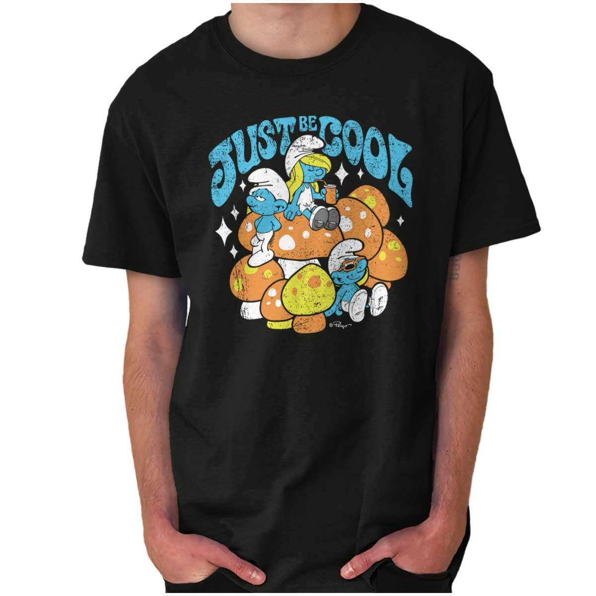 Home Sweet Smurf T Shirt L