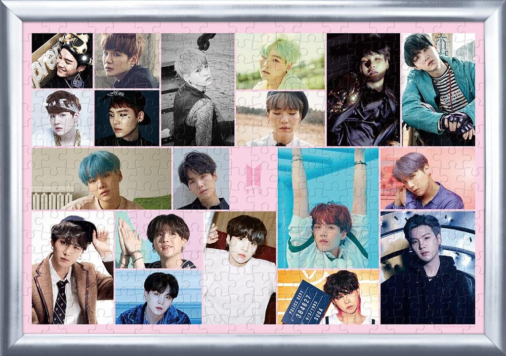 Epoch 300 Piece Jigsaw Puzzle BTS Photo Collection SUGA X with Glue and Spatula Included EPOCH (26 38cm) 28-713