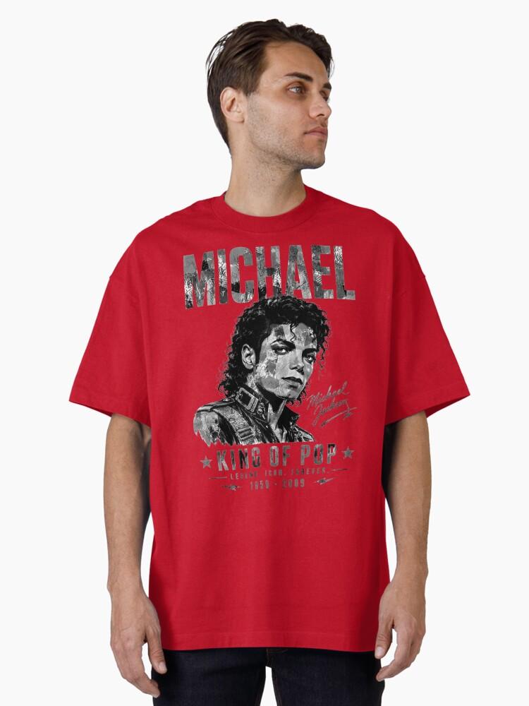 Michael Jackson Michael King Of Pop Black&White Edition Oversized T-Shirt
