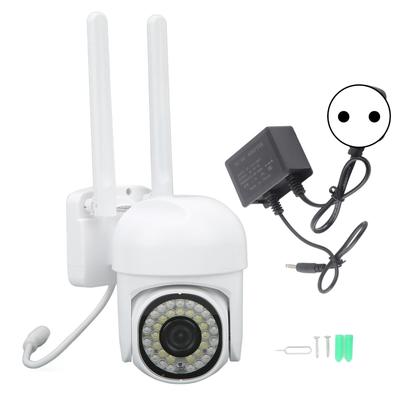 מצלמת אבטחה חכמה אלחוטית 2.4G WIFI 2MP 1080p ראיית לילה זיהוי תנועה שמע דו-כיווני IP66 מצלמת IP