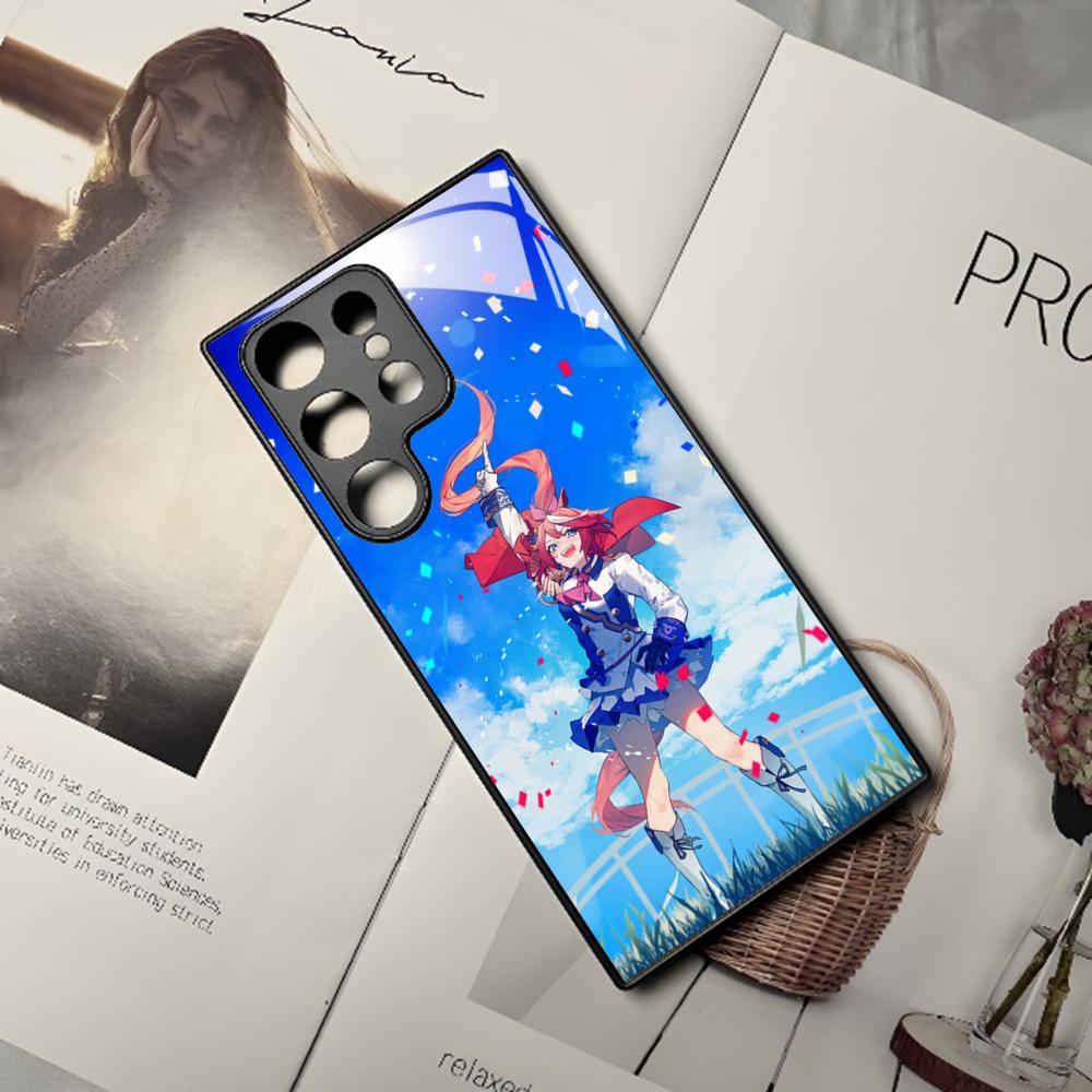 

Anime Uma Musume Pretty Derby Phone Case For Samsung Galaxy S25 S24 S23 S22 S20 S21 Note20 Ultra Plus Fe Colored Silver Cover Galaxy S23