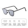 Ultra Light Stainless Steel Folding Sunglasses Polarized Driving Glasses for Men Women Eyewear