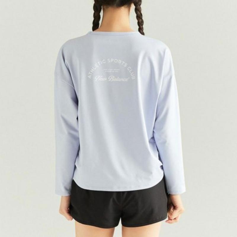 New Balance Half Club New Balance New Balance Femei Mânecă Lungă Largă Rash Guard Nbndd3w