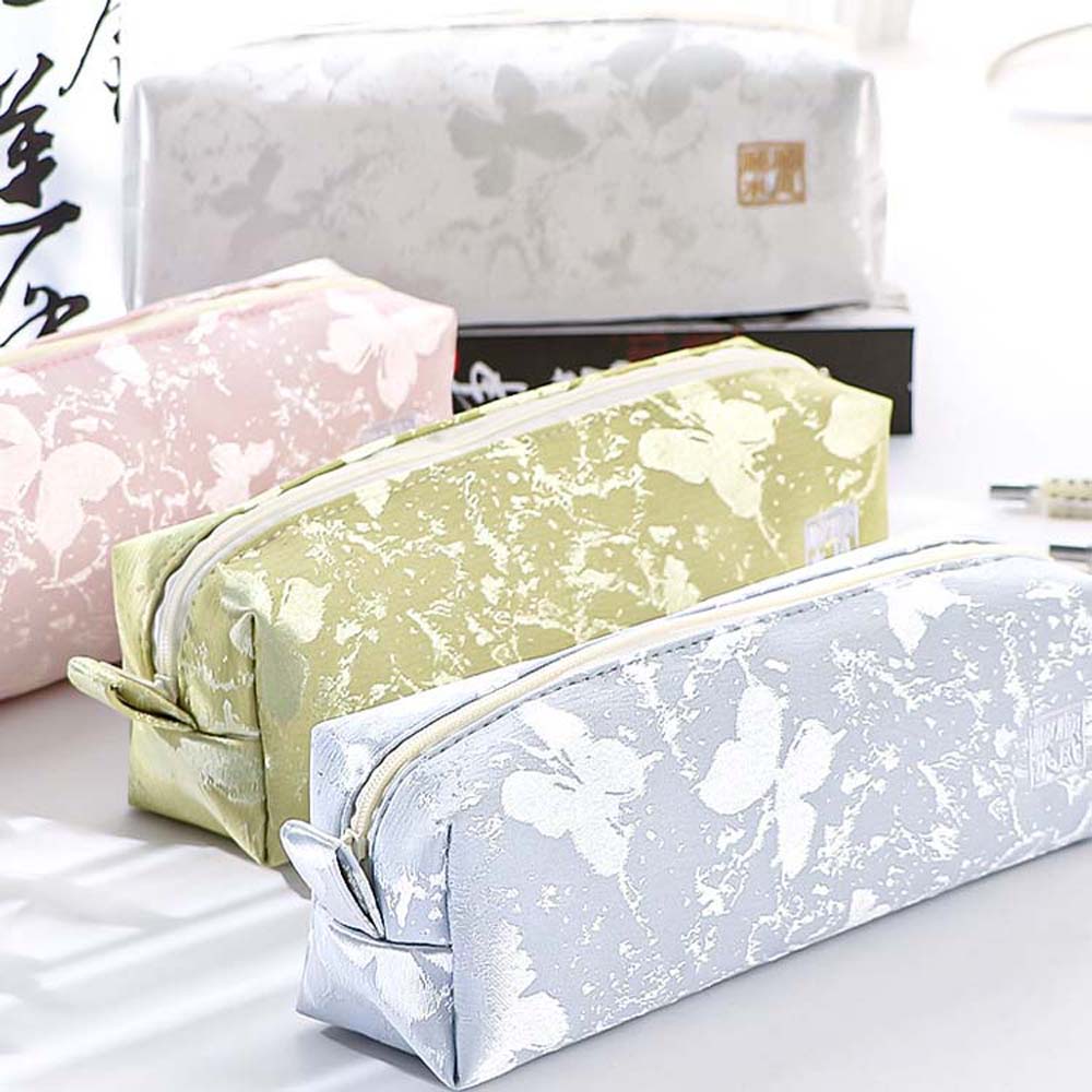 

Stationery Organizer Stationery Bag Butterfly Pencil Case Creative Cosmetic Bag Girls/Boys
