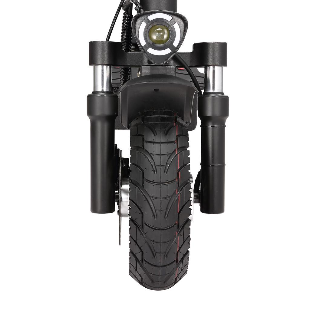 HALO KNIGHT T104 2025 Stil Gelände-Elektroroller 52V21Ah 1200 *2 Doppelmotor 10 Zoll Straßenreifen Erwachsener Outdoor-Fahrt Klappbarer E-Scooter