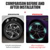 For Volvo Rdesign AWD S60 S80 S90 V40 V50 V60 V70 V90 V80 Car Styling Wheel Rim Sticker Reflective Decal Decor Auto Accessories