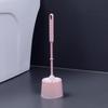 Punch-Free Wall-Mounted Toilet Brush with Base