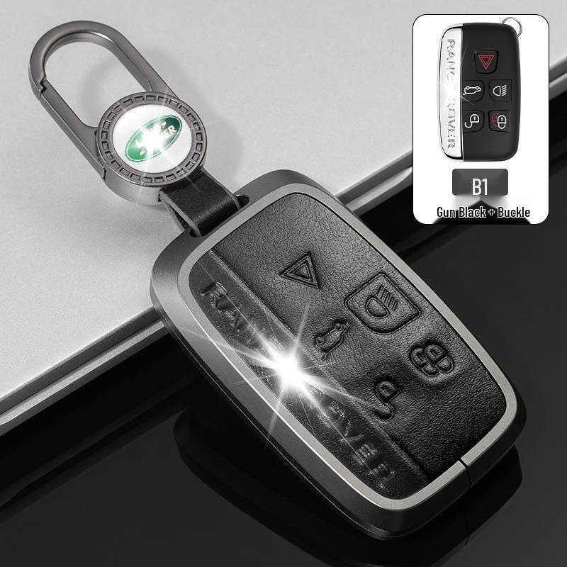 Land Rover Key Case for Range Rover, Evoque, Velar, Defender, Discovery, Sport, Freelander
