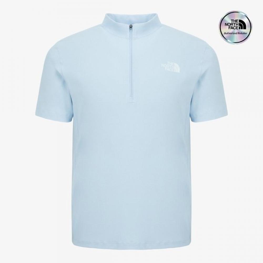 The North Face Men S Ice Flex Short Sleeve Hoodie Light Blue nt7kS00c LIGHT BLUE/095