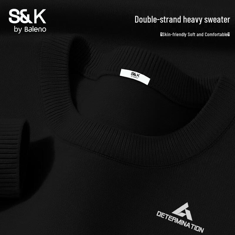 Pull col rond Baleno Série S&K pour homme